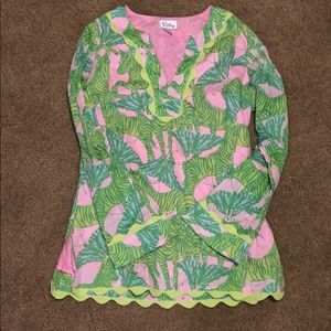 🎉HP🎉Lilly Pulitzer long sleeve top xs vintage